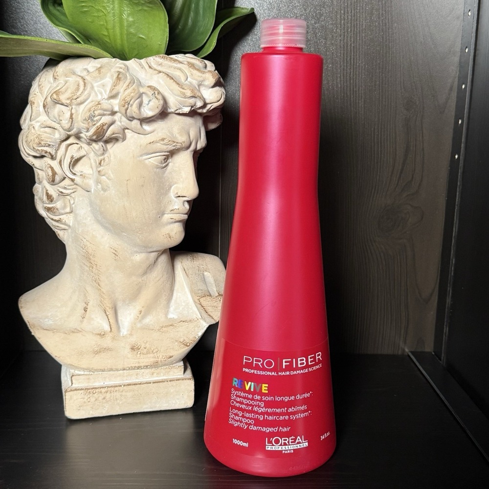L'Oreal Professionnel Pro Fiber Revive Shampoo 1000ml 34oz Slightly Damaged Hair
